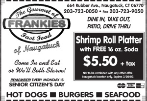 Frankies cpn 1-8 Shrimp Roll